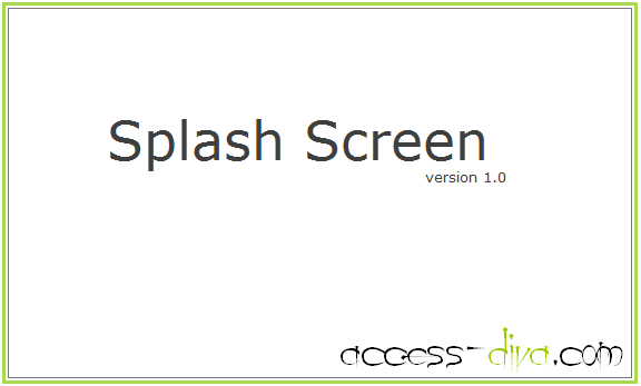 SplashScreen